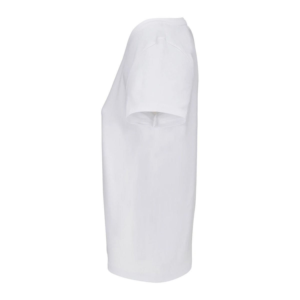 White - Side - SOLS Womens-Ladies Regent V Neck T-Shirt