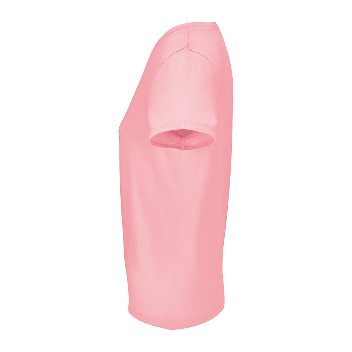 Candy Pink - Side - SOLS Womens-Ladies Regent V Neck T-Shirt