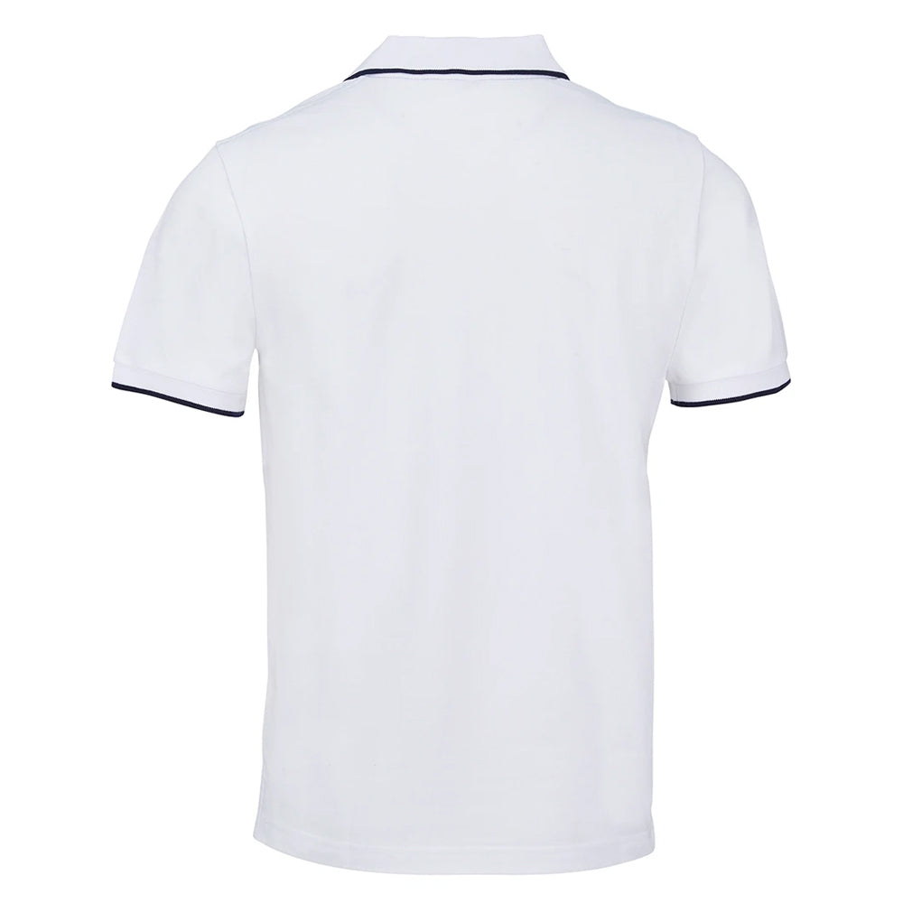 White-French Navy - Back - SOLS Unisex Adult Palermo Polo Shirt