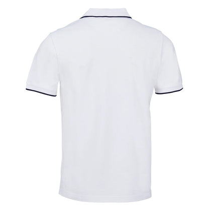 White-French Navy - Back - SOLS Unisex Adult Palermo Polo Shirt
