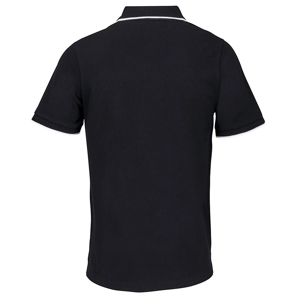Black-White - Back - SOLS Unisex Adult Palermo Polo Shirt