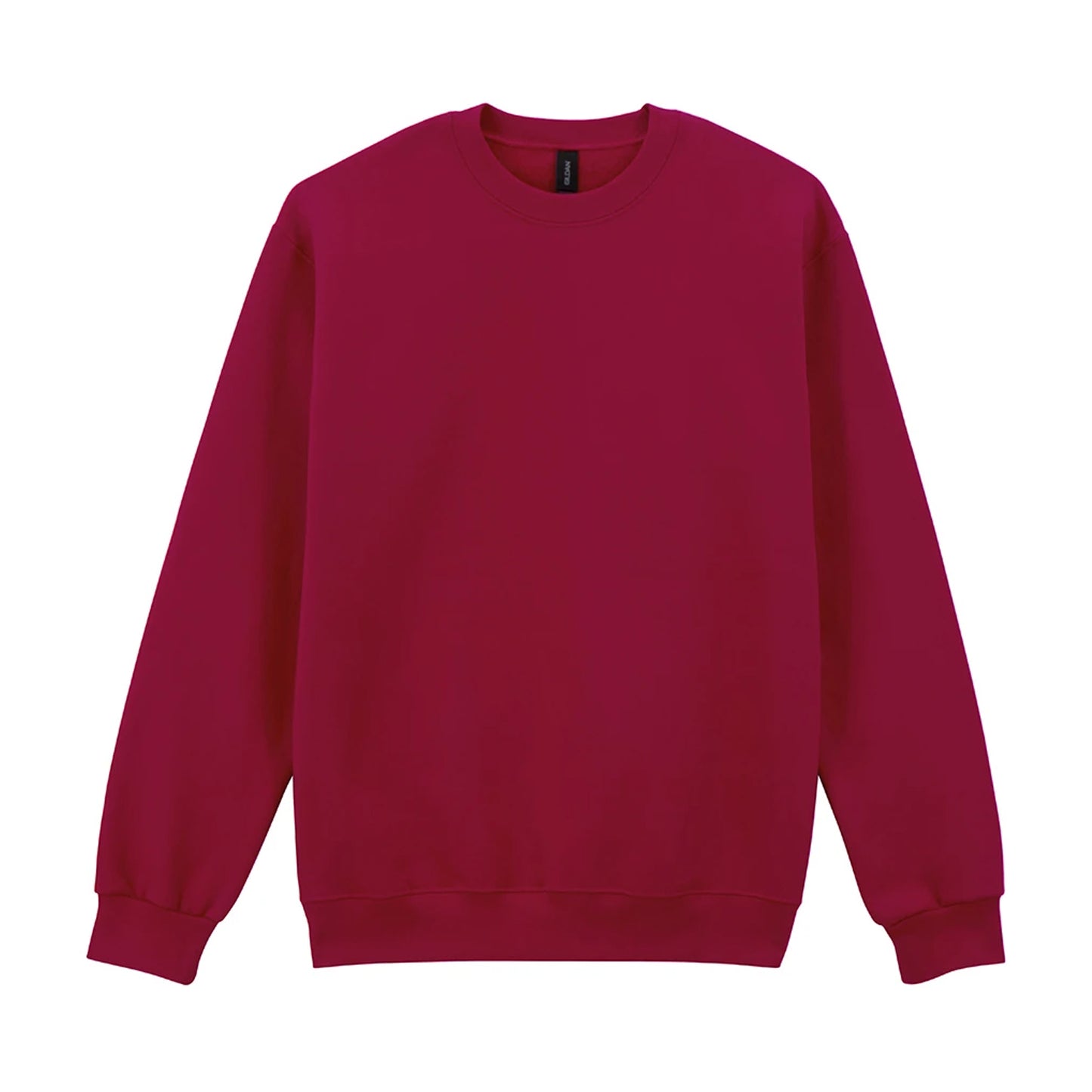 Cherry Red - Front - Gildan Unisex Adult Hammer Maxweight Crew Neck Sweatshirt