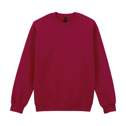 Cherry Red - Front - Gildan Unisex Adult Hammer Maxweight Crew Neck Sweatshirt
