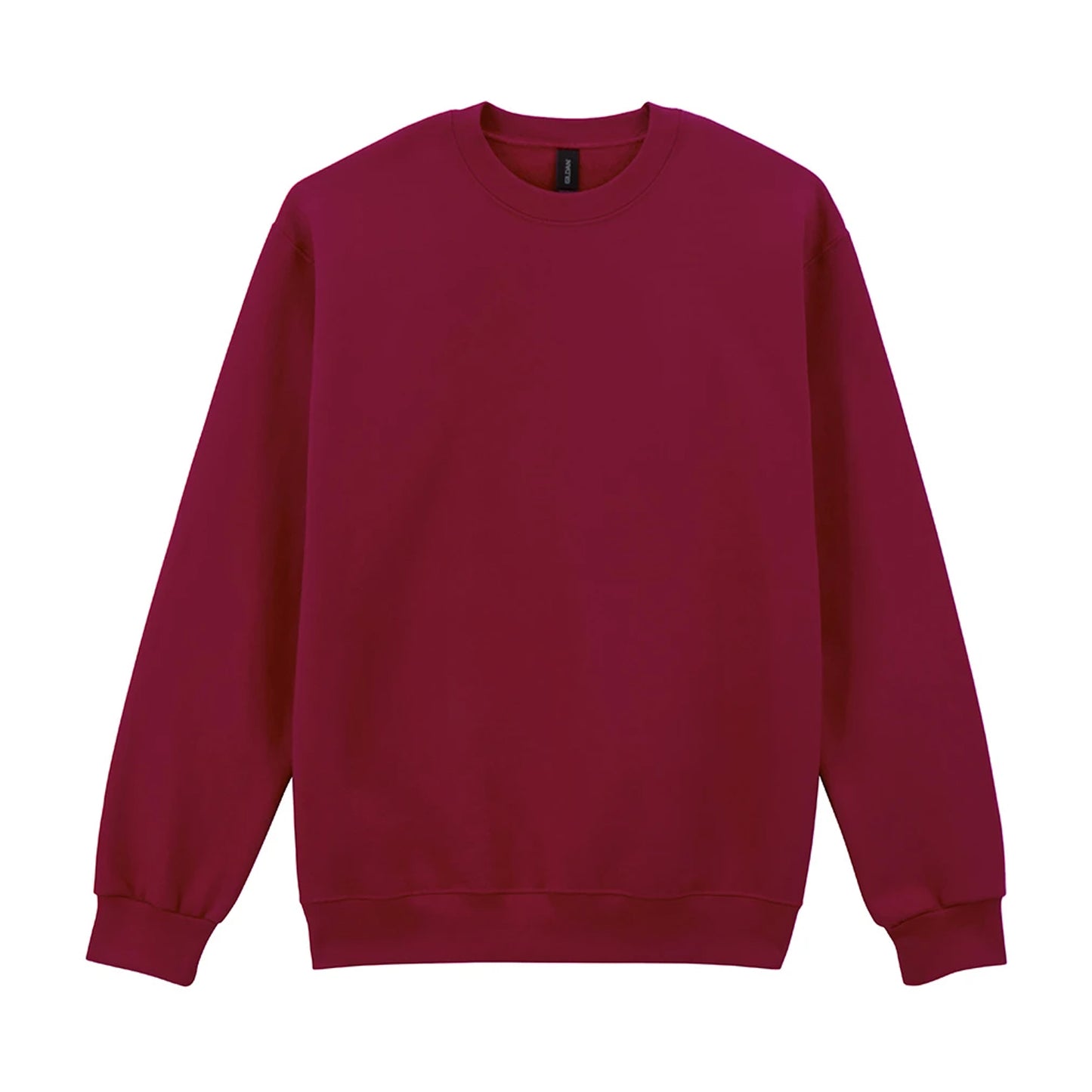 Garnet - Front - Gildan Unisex Adult Hammer Maxweight Crew Neck Sweatshirt