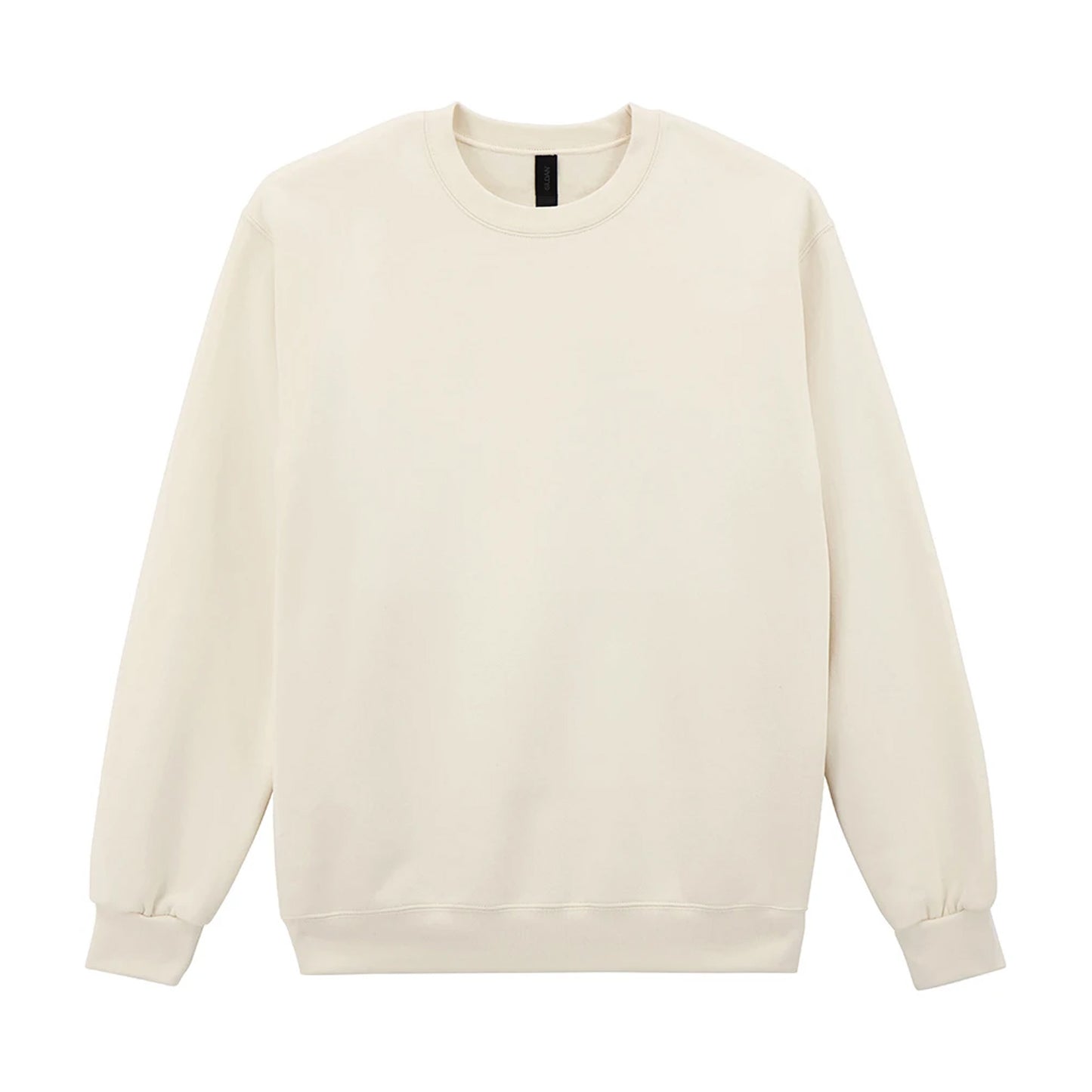 Off White - Front - Gildan Unisex Adult Hammer Maxweight Crew Neck Sweatshirt
