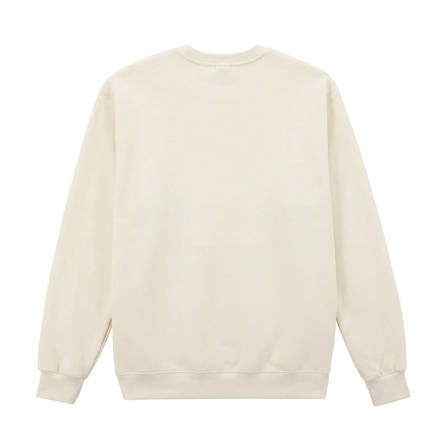 Off White - Back - Gildan Unisex Adult Hammer Maxweight Crew Neck Sweatshirt