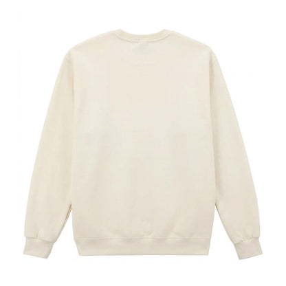 Off White - Back - Gildan Unisex Adult Hammer Maxweight Crew Neck Sweatshirt