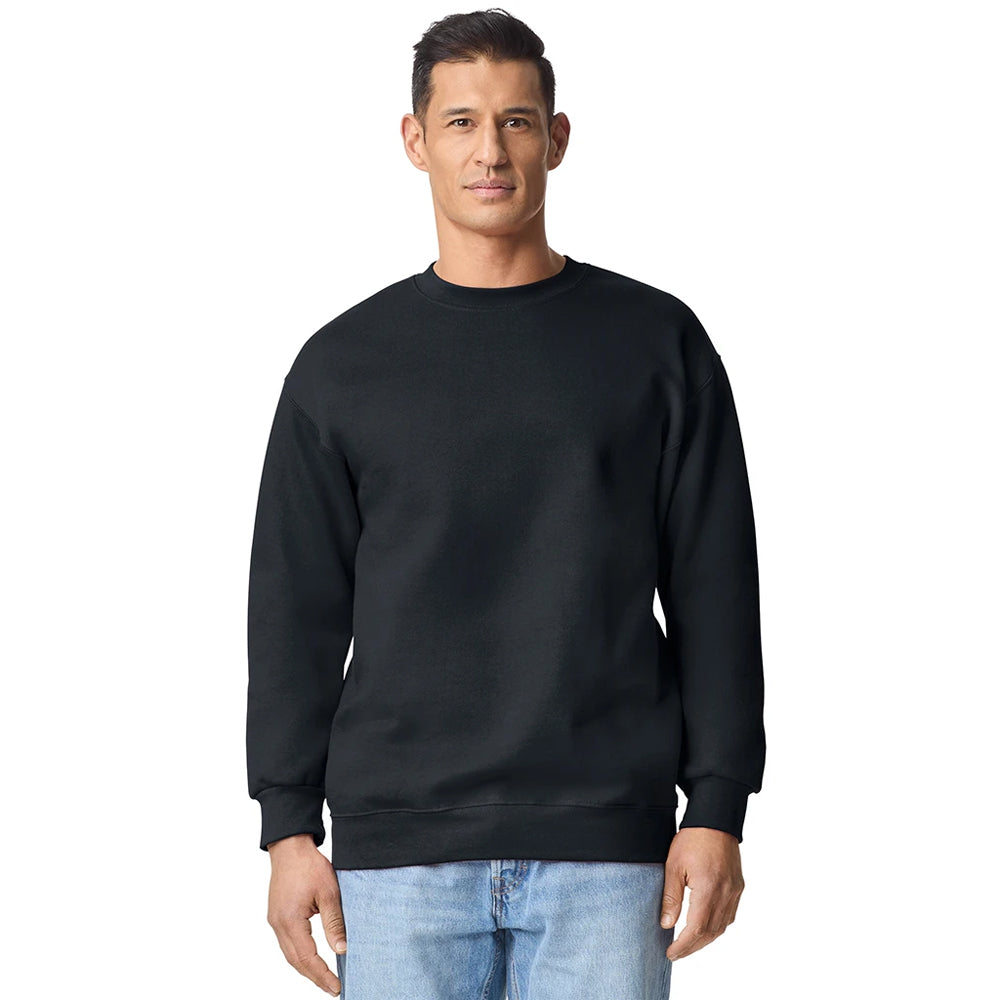 Pitch Black - Lifestyle - Gildan Unisex Adult Hammer Maxweight Crew Neck Sweatshirt