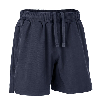 Navy - Front - Spiro Childrens-Kids Recycled Shorts