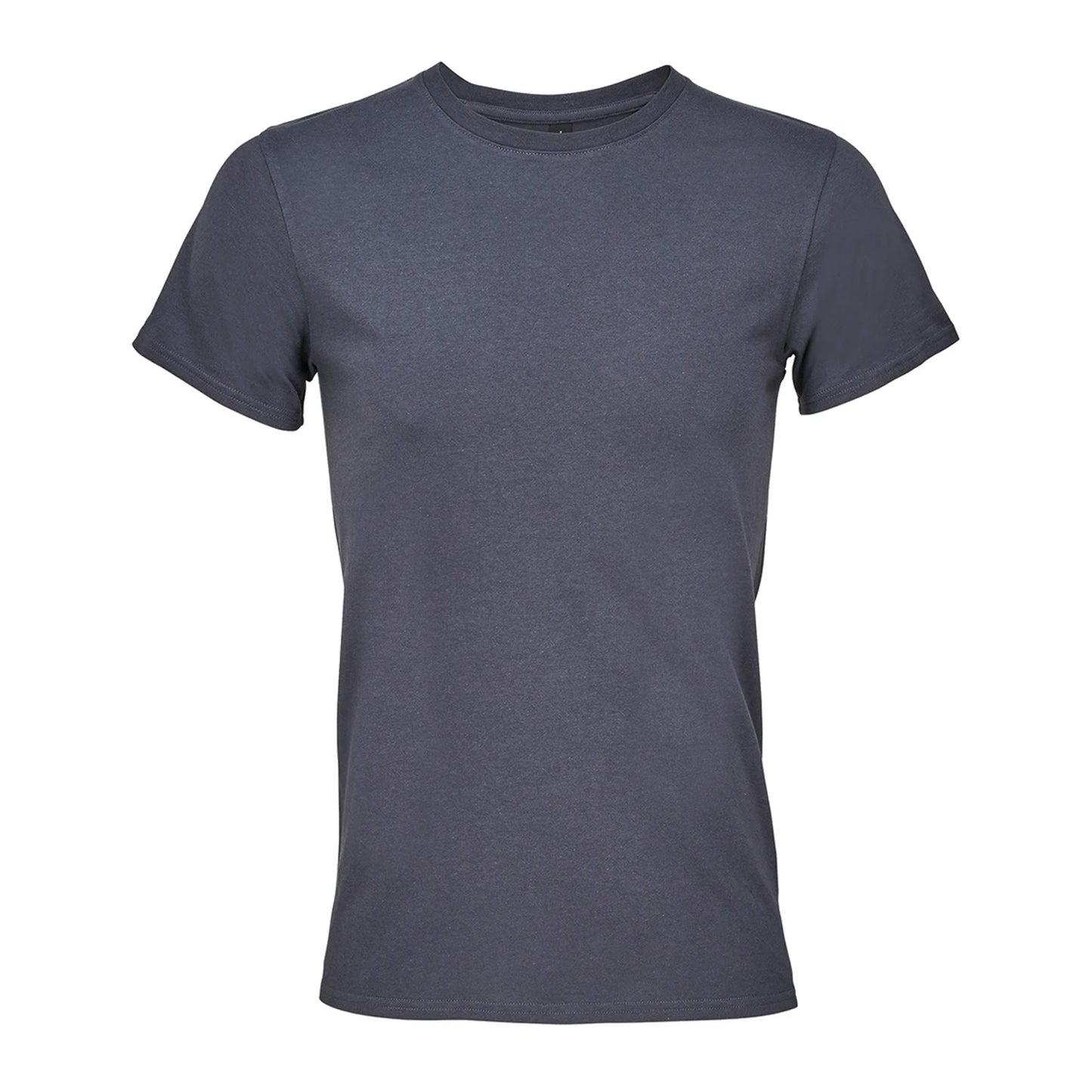 Grey - Front - SOLS Unisex Adult Titan T-Shirt