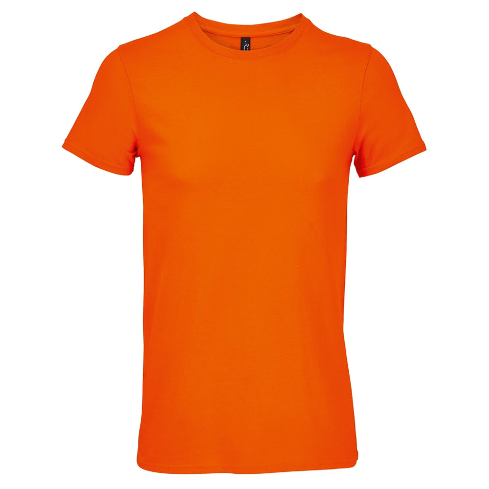 Orange - Front - SOLS Unisex Adult Titan T-Shirt
