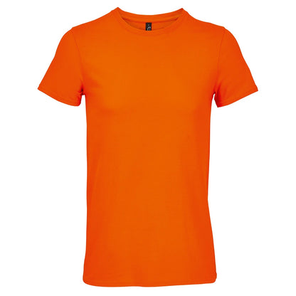 Orange - Front - SOLS Unisex Adult Titan T-Shirt