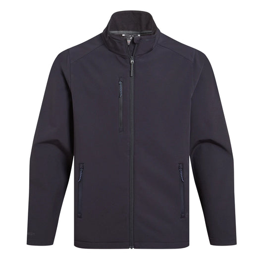 Navy - Front - Craghoppers Expert Mens Kiwi 3 Layer Soft Shell Jacket