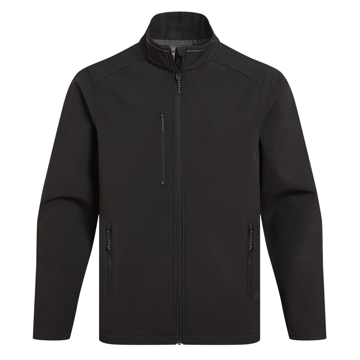 Black - Front - Craghoppers Expert Mens Kiwi 3 Layer Soft Shell Jacket