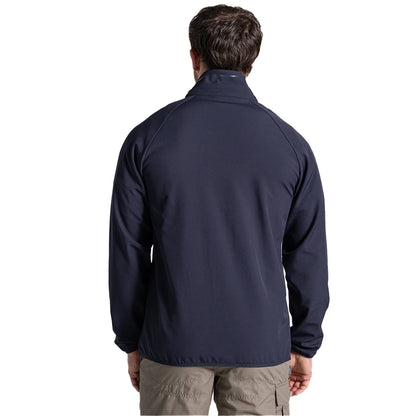 Navy - Back - Craghoppers Expert Mens Compress Lite Hybrid Jacket
