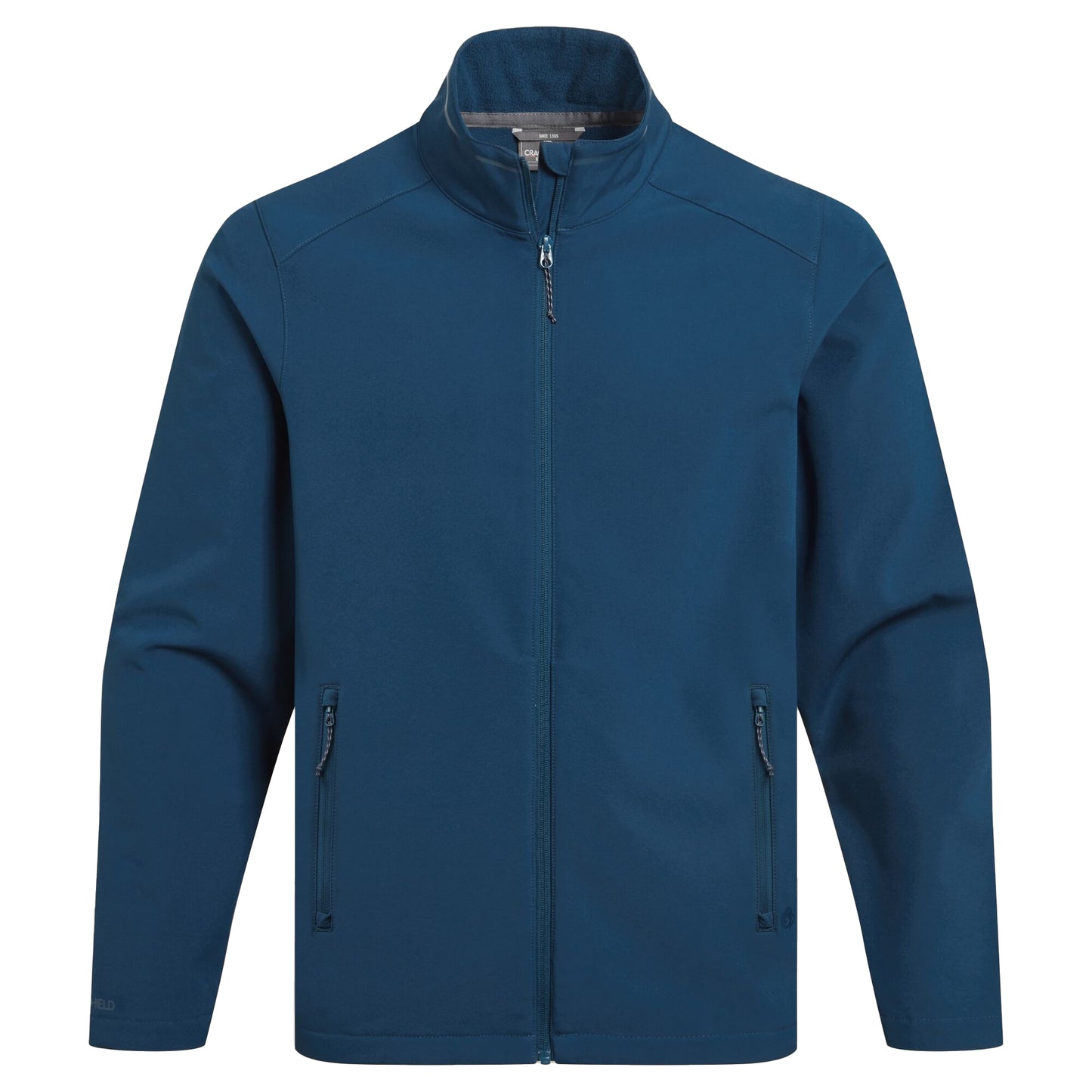 Poseidon Blue - Front - Craghoppers Expert Mens Basecamp ll Soft Shell Jacket