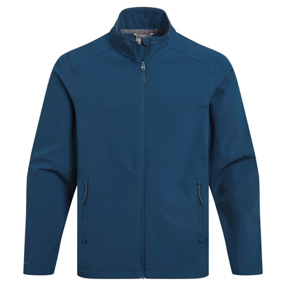 Poseidon Blue - Front - Craghoppers Expert Mens Basecamp ll Soft Shell Jacket