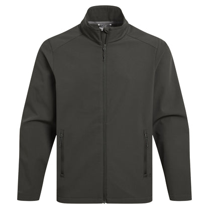 Dark Cedar Green - Front - Craghoppers Expert Mens Basecamp ll Soft Shell Jacket