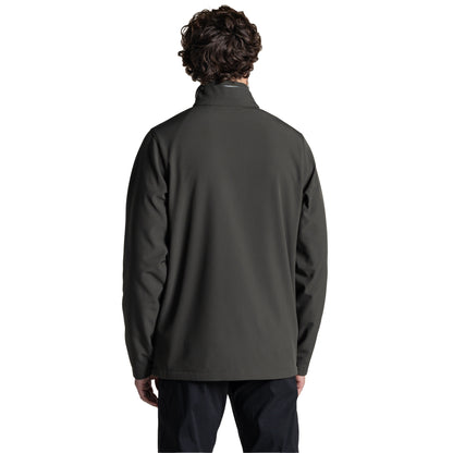 Dark Cedar Green - Back - Craghoppers Expert Mens Basecamp ll Soft Shell Jacket
