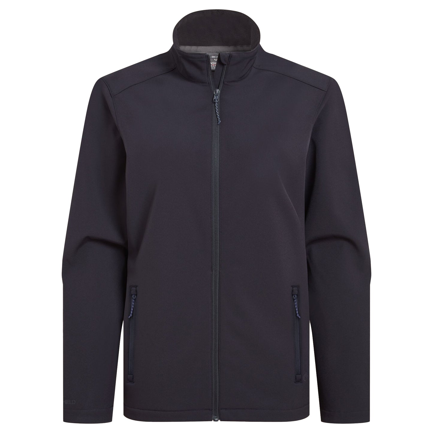 Navy - Front - Craghoppers Expert Womens-Ladies Basecamp ll Soft Shell Jacket