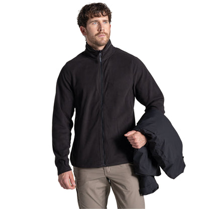 Black - Lifestyle - Craghoppers Expert Mens Basecamp 3 in 1 Jacket