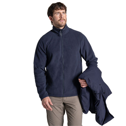 Navy - Lifestyle - Craghoppers Expert Mens Basecamp 3 in 1 Jacket
