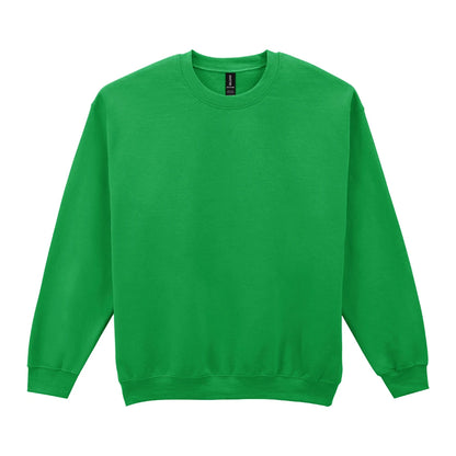Irish Green - Front - Gildan Womens-Ladies Heavy Blend Sweatshirt