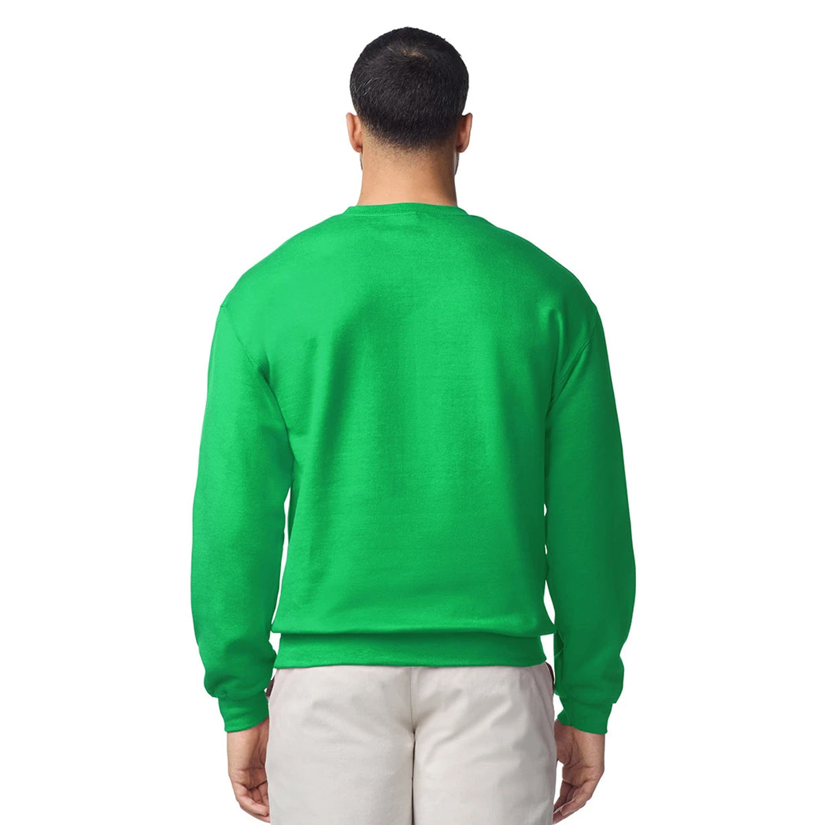 Irish Green - Back - Gildan Womens-Ladies Heavy Blend Sweatshirt