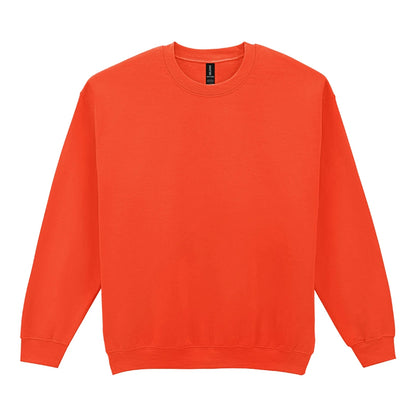 Orange - Front - Gildan Womens-Ladies Heavy Blend Sweatshirt