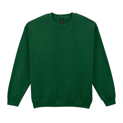 Dark Green - Front - Gildan Womens-Ladies Heavy Blend Sweatshirt