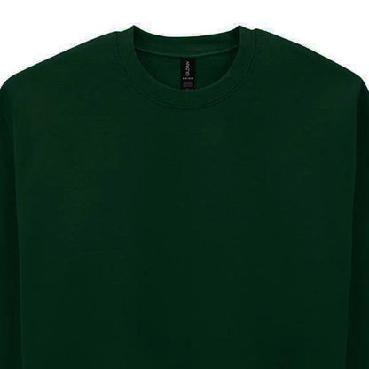 Dark Green - Back - Gildan Womens-Ladies Heavy Blend Sweatshirt