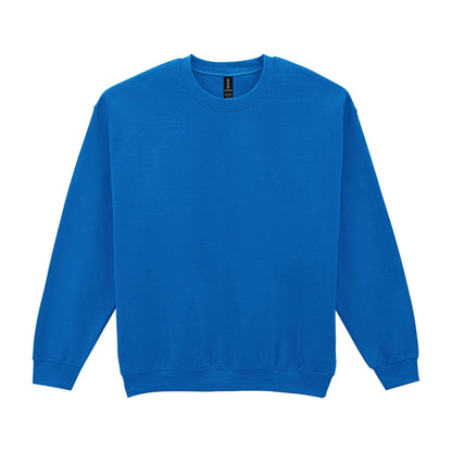 Deep Royal Blue - Front - Gildan Womens-Ladies Heavy Blend Sweatshirt