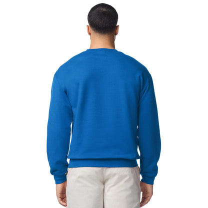 Deep Royal Blue - Back - Gildan Womens-Ladies Heavy Blend Sweatshirt