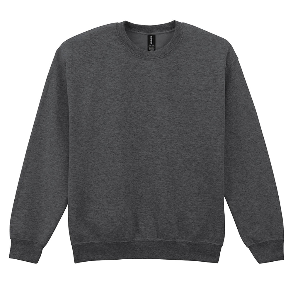 Charcoal Heather - Front - Gildan Womens-Ladies Heavy Blend Sweatshirt