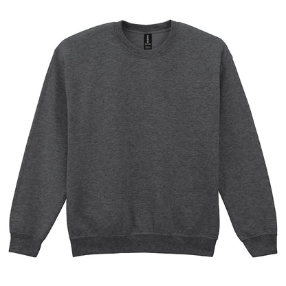 Charcoal Heather - Front - Gildan Womens-Ladies Heavy Blend Sweatshirt
