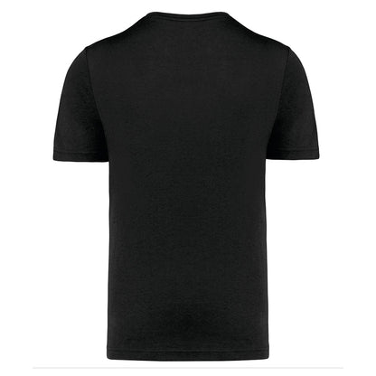 Black - Back - Proact Mens Triblend Sports T-Shirt