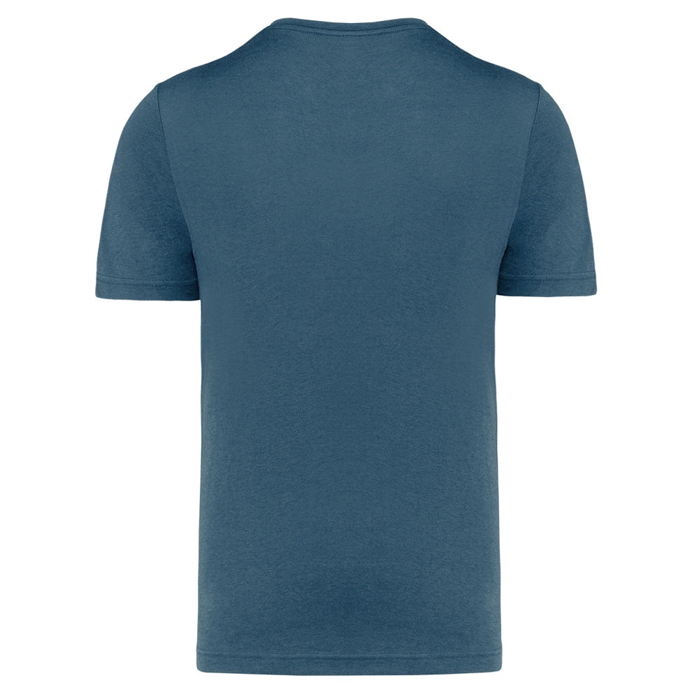 Duck Blue Heather - Back - Proact Mens Triblend Sports T-Shirt