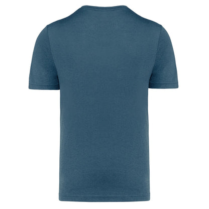 Duck Blue Heather - Back - Proact Mens Triblend Sports T-Shirt