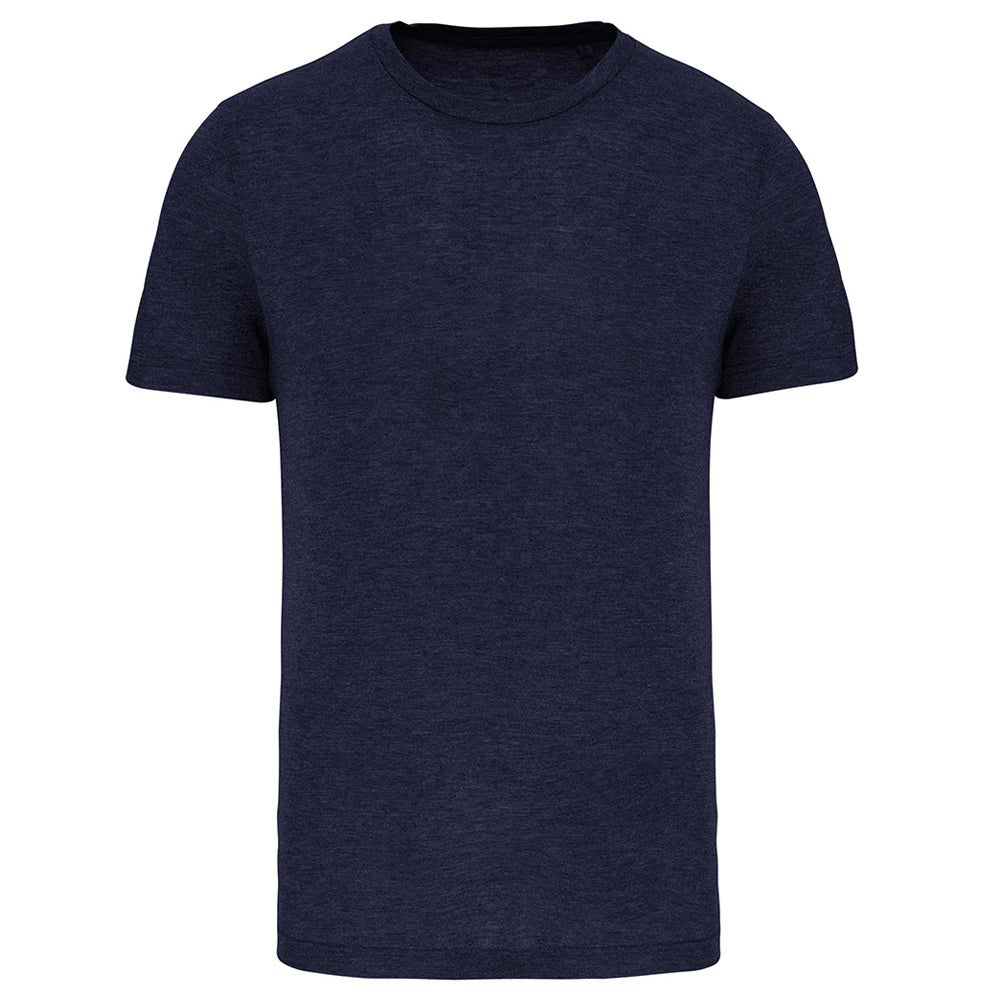 French Navy Heather - Front - Proact Mens Triblend Sports T-Shirt