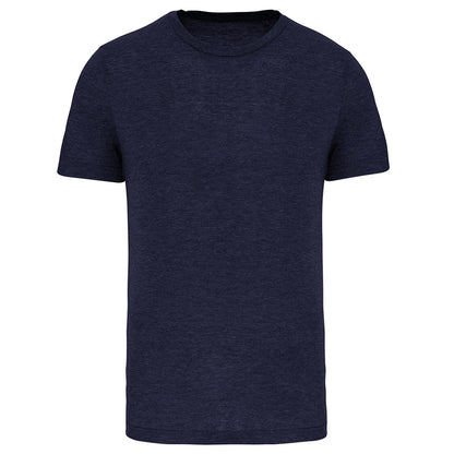 French Navy Heather - Front - Proact Mens Triblend Sports T-Shirt