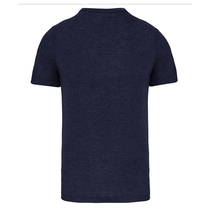 French Navy Heather - Back - Proact Mens Triblend Sports T-Shirt