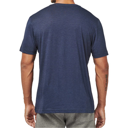 French Navy Heather - Pack Shot - Proact Mens Triblend Sports T-Shirt