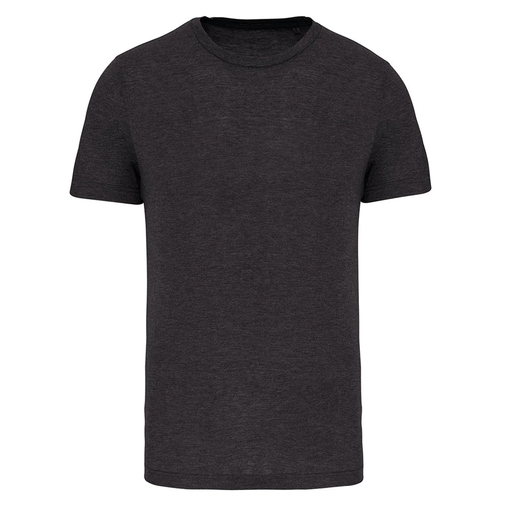 Dark Grey Heather - Front - Proact Mens Triblend Sports T-Shirt