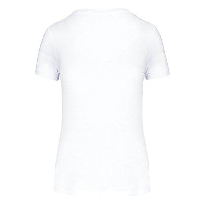 White - Back - Proact Womens-Ladies Triblend Sports T-Shirt