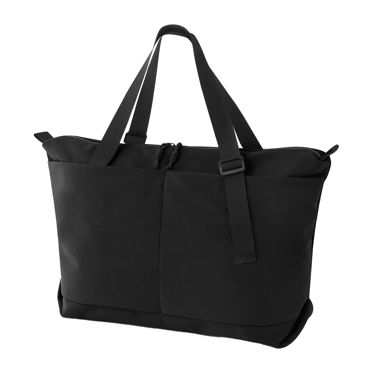 Black - Back - Bagbase Minimal Lifestyle Tote Bag