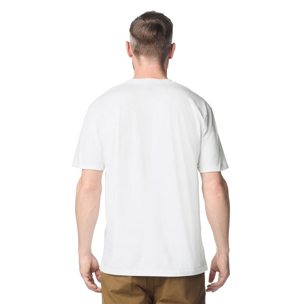 White - Back - Gildan Mens Softstyle Midweight T-Shirt