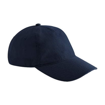 French Navy - Front - Beechfield Leisure Plain Baseball Cap