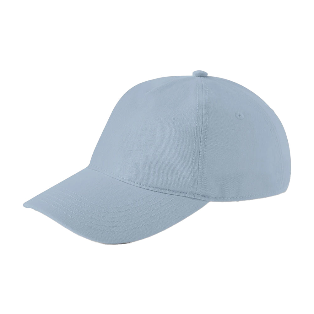 Dusty Blue - Back - Beechfield Leisure Plain Baseball Cap