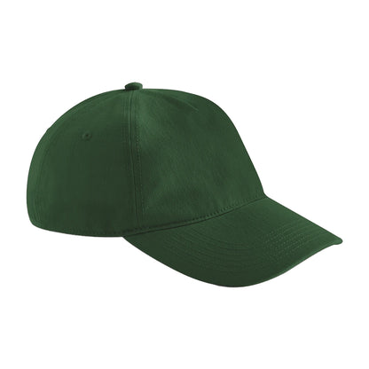 Forest Green - Front - Beechfield Leisure Plain Baseball Cap