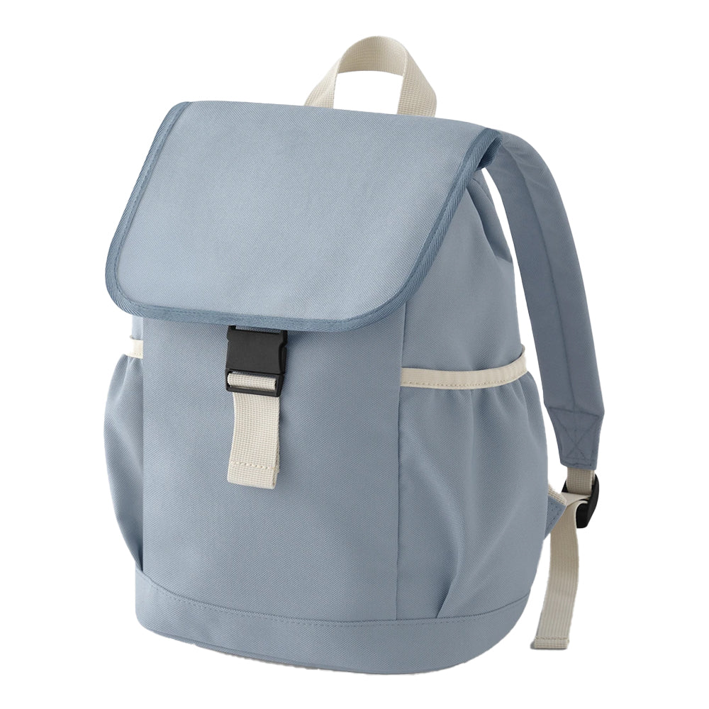 Dusty Blue - Back - Bagbase Childrens-Kids Adventure Backpack